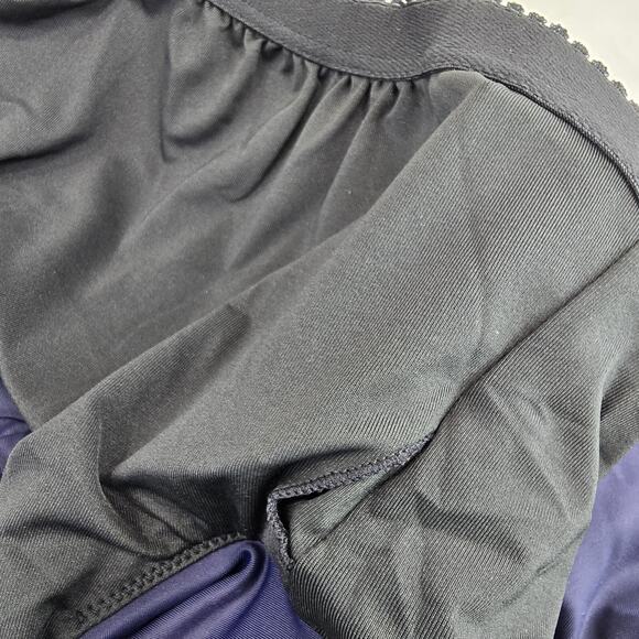 J Crew Swim 22 3X Blue One Piece Square Neck Ruched Bikini Coverage - Picture 9 of 14